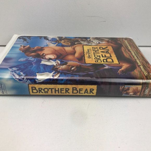 VHS Walt Disney Brother Bear Clamshell Animated Kids Family Movie Phil Collins - Picture 4 of 5